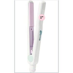 Mane Three Way Multi-Use Hair Straightener 1" Nano Ceramic Flat Iron Hair Curler